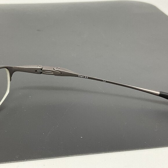 Oakley Eyeglasses 11-746 Chain 6.0 Titanium Dk Bronze Half Rim Metal Frame 48mm main image 13
